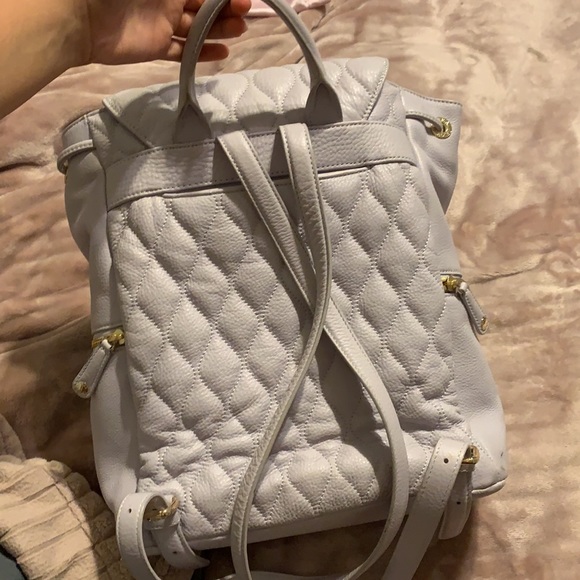 Vera Bradley Quilted Amy Leather Backpack
